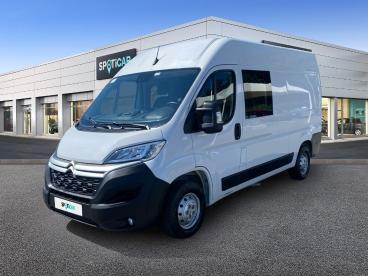 SPOTICAR Citroën Jumper 33 L2h2 2.2 Bluehdi 140 S&s Driver Occasion - Utilitaire Diesel Blanc Icy - Charleville Mezieres - 1203640684_1