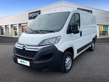 SPOTICAR Citroën Jumper Tole 30 L1h1 Bluehdi 120 S&s Bvm6 Club Occasion - Utilitaire Diesel Blanc - Besancon - 1203709956_1