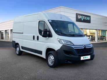 SPOTICAR Citroën Jumper 33 L2h2 2.2 Bluehdi 120 S&s Club Occasion - Utilitaire Diesel Blanc Banquise - Reims - 1203843352_3