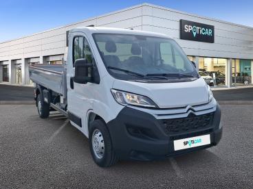 SPOTICAR Citroën Jumper L3 3.5 Maxi 140ch S&s - Benne Triverse Aluminium 3 Occasion - Utilitaire Diesel Blanc Icy - Grenoble - 1203925065_3