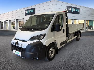 SPOTICAR Citroën Jumper L3 3.5 Maxi 140ch S&s - Benne Triverse Aluminium 3 Occasion - Utilitaire Diesel Blanc Icy - Dizy - 1204059615_1