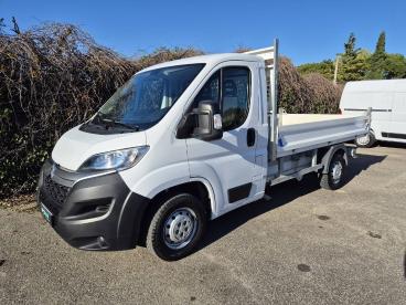 SPOTICAR Citroën Jumper Benne Cab 35 L2 Bluehdi 140 S&s Bvm6 Control Occasion - Utilitaire Diesel Blanc - Cavaillon - 1204074977_1