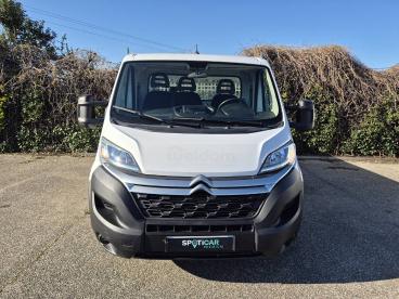 SPOTICAR Citroën Jumper Benne Cab 35 L2 Bluehdi 140 S&s Bvm6 Control Occasion - Utilitaire Diesel Blanc - Cavaillon - 1204074977_2