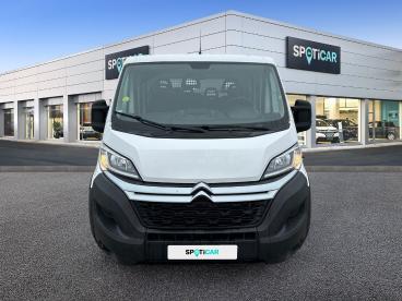 SPOTICAR Citroën Jumper Plateau Dble Cab 4-35 L4 Bluehdi 140 S&s Bvm6 Cont Occasion - Utilitaire Diesel Blanc - Aulnay - 1204167431_2