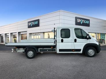 SPOTICAR Citroën Jumper Plateau Dble Cab 4-35 L4 Bluehdi 140 S&s Bvm6 Cont Occasion - Utilitaire Diesel Blanc - Aulnay - 1204167431_4