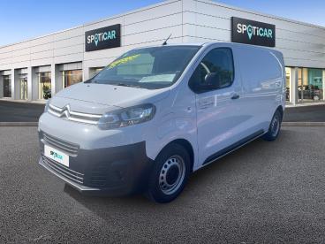 SPOTICAR Citroën Jumpy E-jumpy Fgn M 100 Kw (136 Ch) Batterie 75 Kwh Occasion - Utilitaire Electrique Blanc - Chambry - 1203233457_1