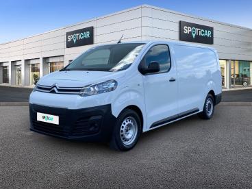 SPOTICAR Citroën Jumpy Xl 100 Kw Batterie 75 Kwh S&s Club Occasion - Utilitaire Electrique Blanc Banquise - Reims - 1203600638_1