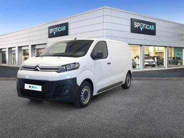 SPOTICAR Citroën Jumpy E-jumpy Fgn M 100 Kw (136 Ch) Batterie 75 Kwh Driv Occasion - Utilitaire Electrique Blanc - Venissieux - 1203696329_1