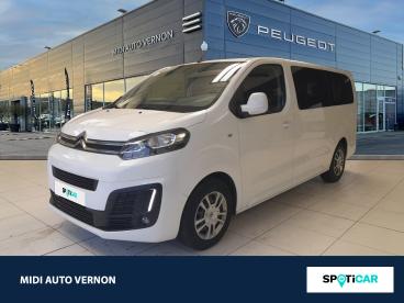 SPOTICAR Citroën Jumpy Combi Bluehdi 150 Confort S&s E6.d-temp Occasion - Familiale Diesel Blanc Banquise (o) - La Chapelle Longueville - 1203698893_1