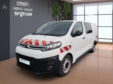 SPOTICAR Citroën Jumpy Xl 2.0 Bluehdi 120 Cabine Approfondie 6pl Club / 1 Occasion - Utilitaire Diesel Blanc Banquise - Montfavet - 1203820773_1