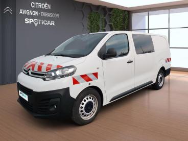 SPOTICAR Citroën Jumpy Xl 2.0 Bluehdi 120 Cabine Approfondie 6pl Club / 1 Occasion - Utilitaire Diesel Blanc Banquise - Montfavet - 1203820773_2
