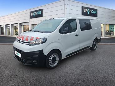 SPOTICAR Citroën Jumpy Cab Approfondie Xl Bluehdi 120 Bvm6 Club 340 Nm Occasion - Utilitaire Diesel Blanc - Champagnole - 1203901430_1