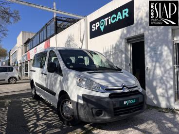SPOTICAR Citroën Jumpy L1h1 Hdi 95 Bvm6 Attraction 8/9 Places Occasion - Familiale Diesel Blanc - Martigues - 1203943280_1