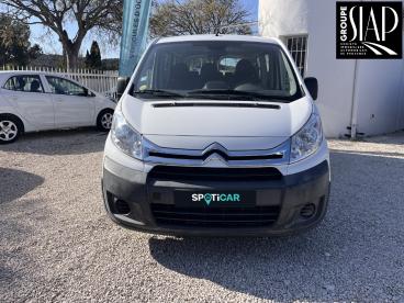SPOTICAR Citroën Jumpy L1h1 Hdi 95 Bvm6 Attraction 8/9 Places Occasion - Familiale Diesel Blanc - Martigues - 1203943280_2