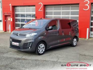 SPOTICAR Citroën Jumpy M 2.0 Bluehdi 145ch S&s Cabine Approfondie Fixe Dr Occasion - Utilitaire Diesel Gris Platinium Métal - Saint Ouen - 1203961385_1