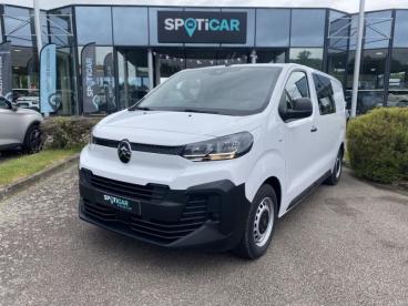 SPOTICAR Citroën Jumpy M 2.0 Bluehdi 145 Cabine Approfondie Fixe // 28325 Occasion - Utilitaire Diesel Blanc Icy - Limoges - 1203965095_1