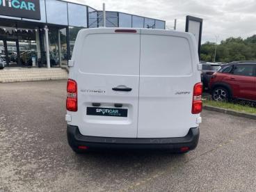 SPOTICAR Citroën Jumpy M 2.0 Bluehdi 145 Cabine Approfondie Fixe // 28325 Occasion - Utilitaire Diesel Blanc Icy - Limoges - 1203965095_4