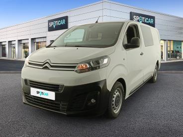 SPOTICAR Citroën Jumpy Cab Approfondie Xl Bluehdi 120 Bvm6 Club 340 Nm Occasion - Utilitaire Diesel Blanc - Lomme - 1203983113_1