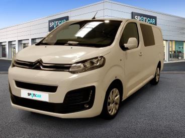 SPOTICAR Citroën Jumpy Cab Approfondie Xl Bluehdi 120 Bvm6 Driver 340 Nm Occasion - Utilitaire Diesel Blanc - Lomme - 1203992240_1