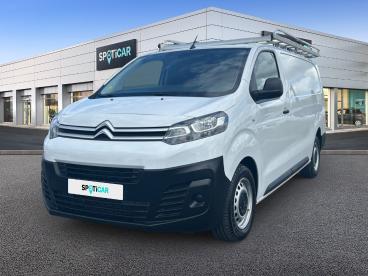 SPOTICAR Citroën Jumpy Xl 1.5 Bluehdi 100ch S&s Occasion - Utilitaire Diesel Blanc Icy - Reims - 1204015653_1