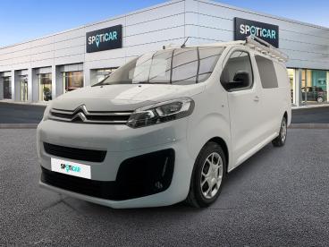 SPOTICAR Citroën Jumpy Cab Approfondie Xl Bluehdi 145 S&s Bvm6 Occasion - Utilitaire Diesel Blanc - Marseille Cedex 8 - 1204125765_1
