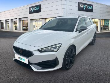 SPOTICAR Cupra Leon 1.4 E-hybrid 245ch Dsg6 Occasion - Berline Hybride Rechargeable Blanc Banquise - Bourgoin Jallieu - 1204009180_1
