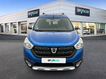 SPOTICAR Dacia Dokker Tce 130 Fap - 2020 Stepway Occasion - Familiale Essence Bleu - Bondy - 1203925790_2