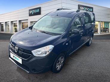 SPOTICAR Dacia Dokker Sce 100 Silver Line Occasion - Familiale Essence Bleu - Amiens - 1204097149_1