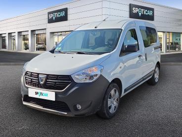 SPOTICAR Dacia Dokker 1.5 Blue Dci 95ch Essentiel Occasion - Familiale Diesel Blanc Glacier - Saint Jean De Maurienne - 1204112526_1