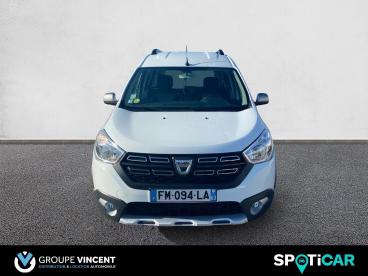 SPOTICAR Dacia Dokker Combi Stepway 1.5 Blue Dci 95 Essential Occasion - Familiale Diesel Blanc - Montlucon - 1204228885_2