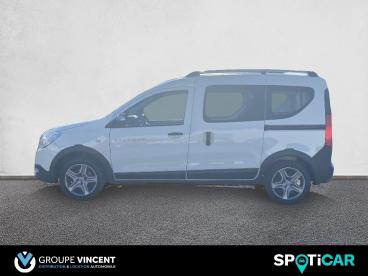 SPOTICAR Dacia Dokker Combi Stepway 1.5 Blue Dci 95 Essential Occasion - Familiale Diesel Blanc - Montlucon - 1204228885_3