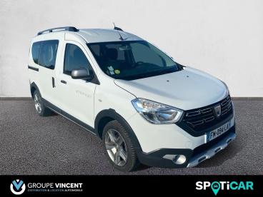SPOTICAR Dacia Dokker Combi Stepway 1.5 Blue Dci 95 Essential Occasion - Familiale Diesel Blanc - Montlucon - 1204228885_5
