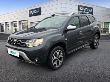 SPOTICAR Dacia Duster 1.5 Blue Dci 115ch Prestige 4x2 Occasion - Suv-4x4 Diesel Noir Nacré Métallisé - Saint Leonard - 1203794516_1
