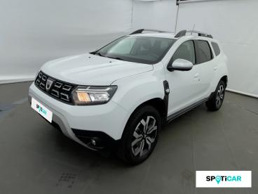 SPOTICAR Dacia Duster 1.5 Blue Dci 115ch Prestige + 4x2 Occasion - Suv-4x4 Diesel Blanc Glacier - Grenoble - 1204053818_1