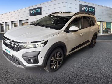 SPOTICAR Dacia Jogger Eco-g 100 5 Places Gsr2 Expression Occasion - Familiale Essence Blanc - St Etienne - 1203770193_1