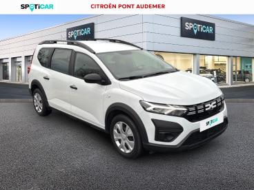 SPOTICAR Dacia Jogger Tce 110 7 Places Essential Occasion - Familiale Essence Blanc Glacier - Pont Audemer - 1203771376_3