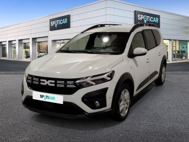 SPOTICAR Dacia Jogger Eco-g 100 5 Places Expression Occasion - Familiale Essence Blanc - Roncq - 1203959036_1