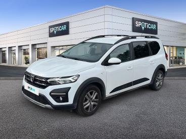 SPOTICAR Dacia Jogger 1.0 Eco-g 100ch Confort 7 Places Occasion - Familiale Gpl Blanc - Anzin - 1204001966_1