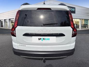 SPOTICAR Dacia Jogger Eco-g 100 5 Places Expression Occasion - Familiale Essence Blanc - Longueau - 1204083598_5