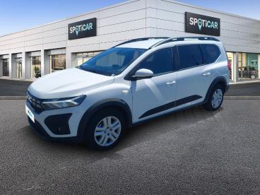 SPOTICAR Dacia Jogger Tce 110 7 Places Expression Occasion - Familiale Essence Blanc Glacier - Coutances - 1204102879_1