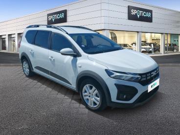SPOTICAR Dacia Jogger Tce 110 7 Places Expression Occasion - Familiale Essence Blanc Glacier - Coutances - 1204102879_3