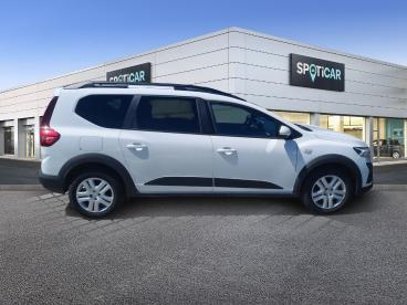 SPOTICAR Dacia Jogger Tce 110 7 Places Expression Occasion - Familiale Essence Blanc Glacier - Coutances - 1204102879_4