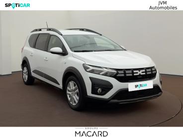 SPOTICAR Dacia Jogger 1.0 Tce 110ch Expression 5 Places Occasion - Familiale Essence Blanc - Boe - 1204103917_4