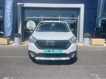 SPOTICAR Dacia Lodgy 1.5 Blue Dci 115ch Stepway 7 Places Occasion - Monospace Diesel Blanc Glacier - Marseille - 1203624996_2
