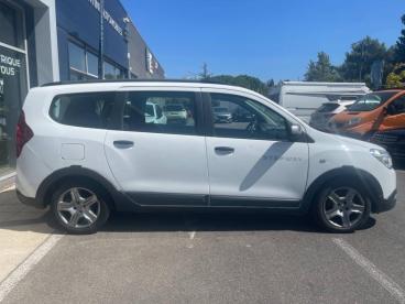 SPOTICAR Dacia Lodgy 1.5 Blue Dci 115ch Stepway 7 Places Occasion - Monospace Diesel Blanc Glacier - Marseille - 1203624996_4