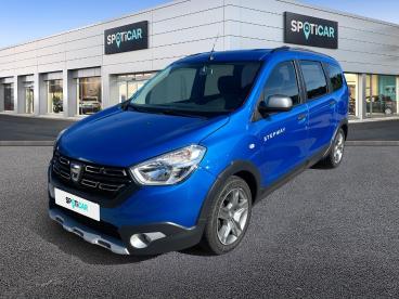 SPOTICAR Dacia Lodgy 1.5 Blue Dci 115ch Stepway 7 Places E6d-full Occasion - Monospace Diesel Bleu Iron - Bourgoin Jallieu - 1203659495_1