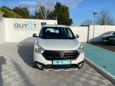 SPOTICAR Dacia Lodgy 1.2 Tce 115ch Stepway Euro6 7 Places Occasion - Monospace Essence Blanc - Chalons En Champagne - 1203792638_3