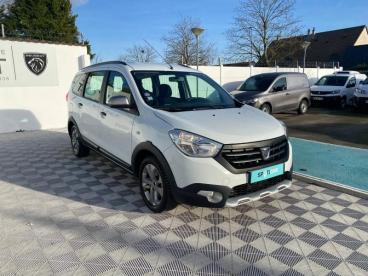 SPOTICAR Dacia Lodgy 1.2 Tce 115ch Stepway Euro6 7 Places Occasion - Monospace Essence Blanc - Chalons En Champagne - 1203792638_4