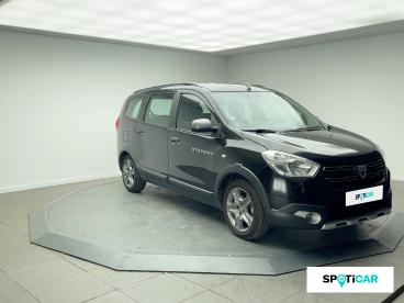 SPOTICAR Dacia Lodgy Tce 130 Fap 7 Places Stepway Occasion - Monospace Essence Noir Nacre - Tarbes - 1203862577_3