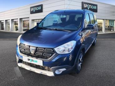 SPOTICAR Dacia Lodgy 1.2 Tce 115ch Stepway 7 Places Occasion - Monospace Essence Bleu Cosmos - Nimes - 1203890971_1